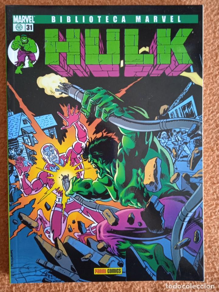 C&oacute;mics: BIBLIOTECA MARVEL HULK N&ordm; 31 - MUY BUEN ESTADO - Foto 1