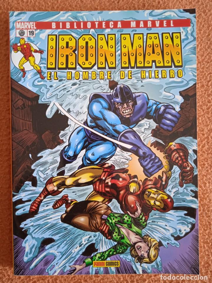 C&oacute;mics: BIBLIOTECA MARVEL- IRON MAN 19-PANINI - Foto 1