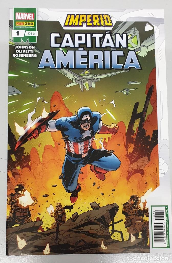 C&oacute;mics: CAPITAN AMERICA : IMPERIO N&ordm; 1 / MARVEL - PANINI - Foto 1