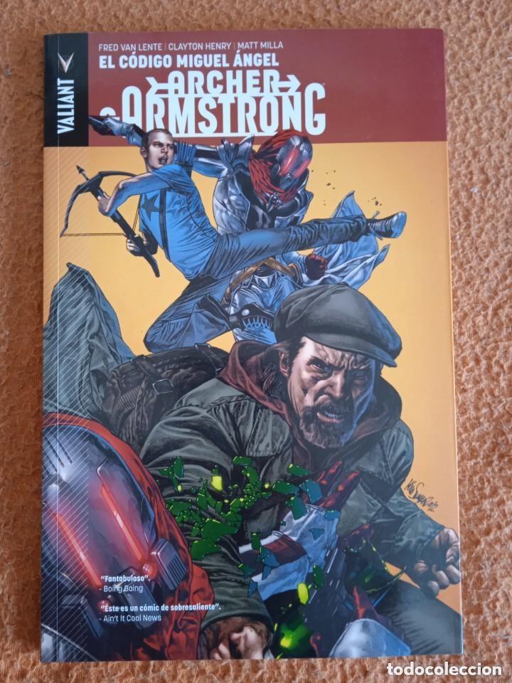 C&oacute;mics: Archer & Armstrong Volumen 1 - Panini - Valiant - El C&oacute;digo Miguel &Aacute;ngel - Foto 1