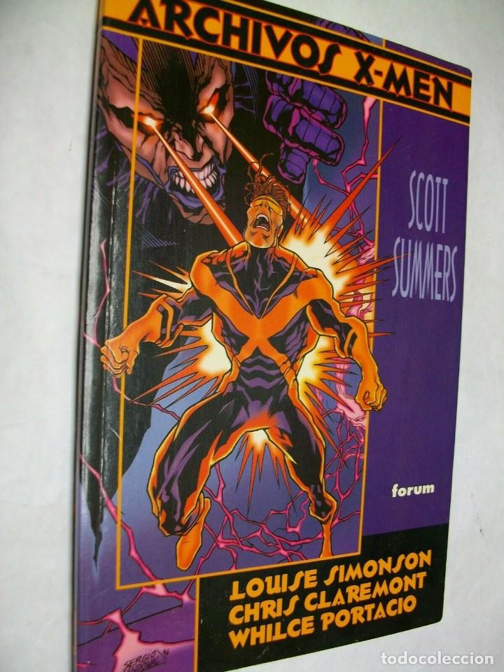 C&oacute;mics: Archivos X-Men: Scott Summers de Louise Simonson - Foto 1