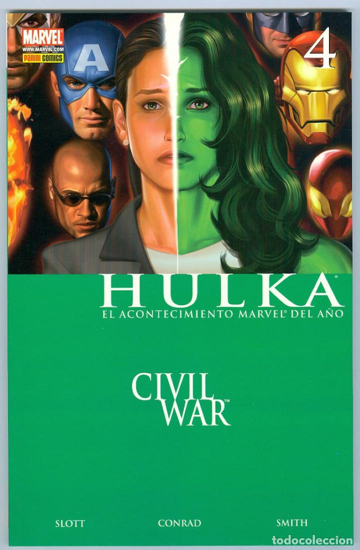C&oacute;mics: Panini. Hulka. 4. Civil war. - Foto 1