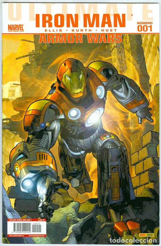 C&oacute;mics: Panini. Ultimate comics Iron Man. 1. - Foto 1