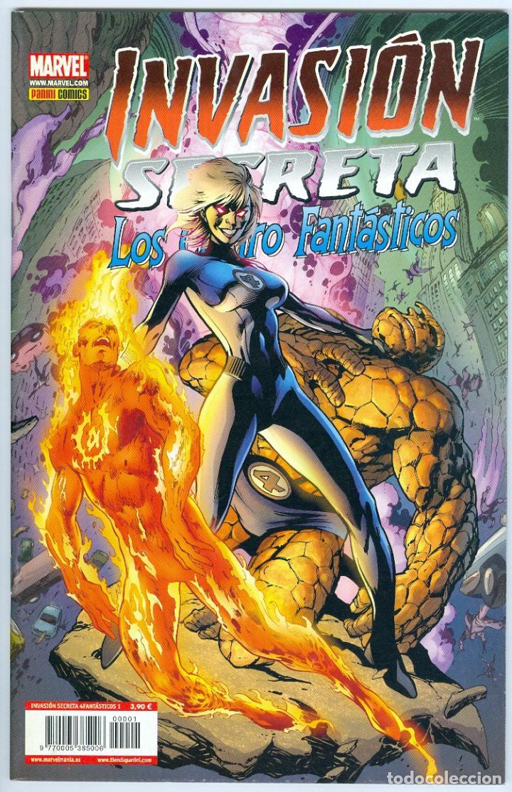 C&oacute;mics: Panini. Invasi&oacute;n secreta. Los 4 fant&aacute;sticos. - Foto 1