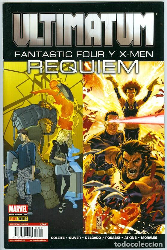C&oacute;mics: Panini. Ultimatum fantastic four y x-men requiem. - Foto 1