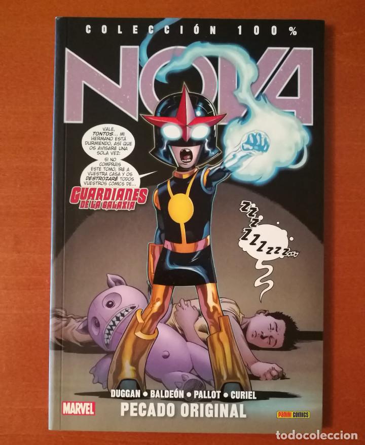 C&oacute;mics: 100% Marvel. Nova 4 Pecado Original Panini C&oacute;mics - Foto 1