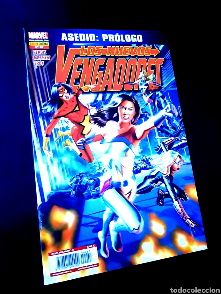 C&oacute;mics: DE KIOSCO LOS NUEVOS VENGADORES 57 COMICS PANINI MARVEL - Foto 1