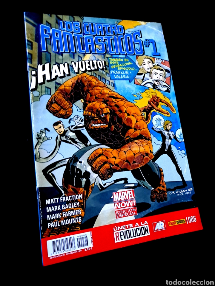 C&oacute;mics: DE KIOSCO LOS 4 FANTASTICOS 66 COMICS PANINI MARVEL - Foto 1