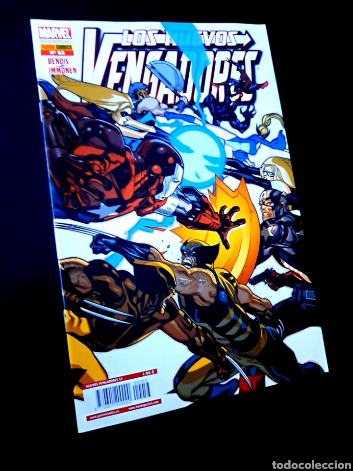 C&oacute;mics: DE KIOSCO LOS NUEVOS VENGADORES 53 COMICS PANINI MARVEL - Foto 1
