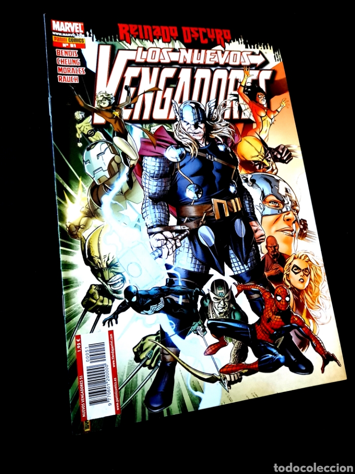 C&oacute;mics: DE KIOSCO LOS NUEVOS VENGADORES 51 COMICS PANINI MARVEL - Foto 1