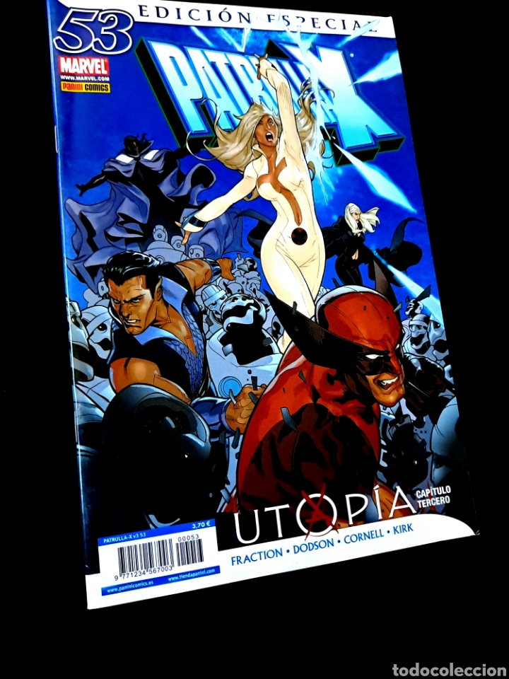 C&oacute;mics: C&Oacute;MIC EXCELENTE ESTADO PATRULLA X 53 PANINI MARVEL GRAPA - Foto 1