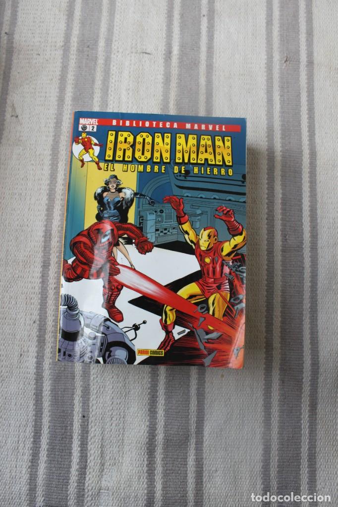 C&oacute;mics: BIBLIOTECA MARVEL IRON MAN N&ordm; 2:IRON MAN COMBATE AL FUNDIDOR; PANINI COMICS - Foto 1