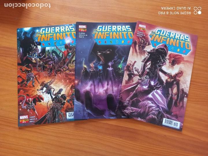 C&oacute;mics: GUERRAS DEL INFINITO N&ordm; 1, 2 Y 3 - MARVEL - PANINI (G2) - Foto 1
