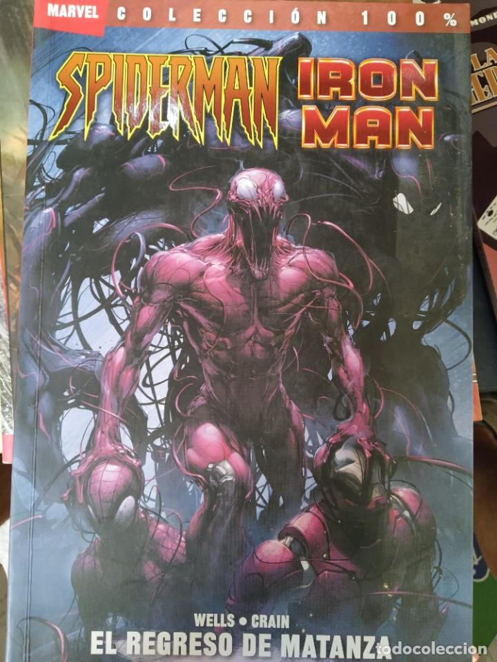 C&oacute;mics: Spiderman / Iron Man: El Regreso de Matanza - Wells / Crain - Foto 1