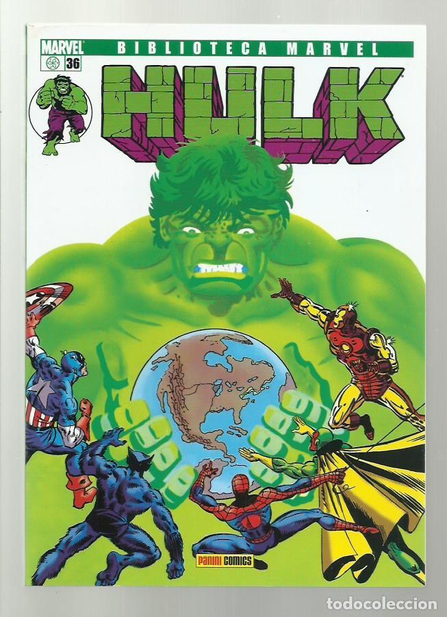 C&oacute;mics: Biblioteca Marvel: Hulk 36, 2006, Panini, muy buen estado - Foto 1