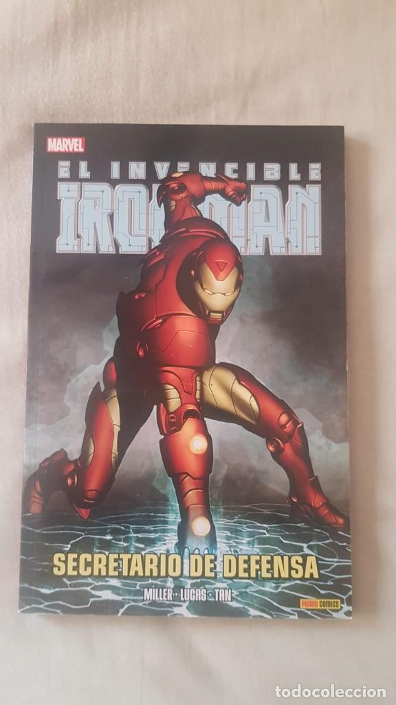 C&oacute;mics: IRON MAN - SECRETARIO DE DEFENSA - TOMO PANINI - Foto 1