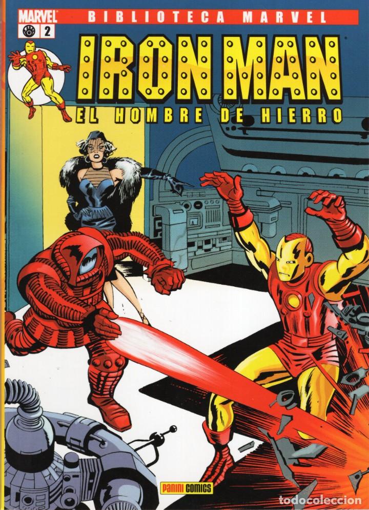 C&oacute;mics: BIBLIOTECA MARVEL IRON MAN N&ordm; 2 - PANINI - ESTADO EXCELENTE - Foto 1
