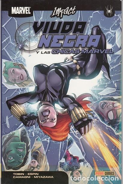 C&oacute;mics: MARVEL IMPACT - VIUDA NEGRA Y LAS CHICAS MARVEL - PANINI # - Foto 1