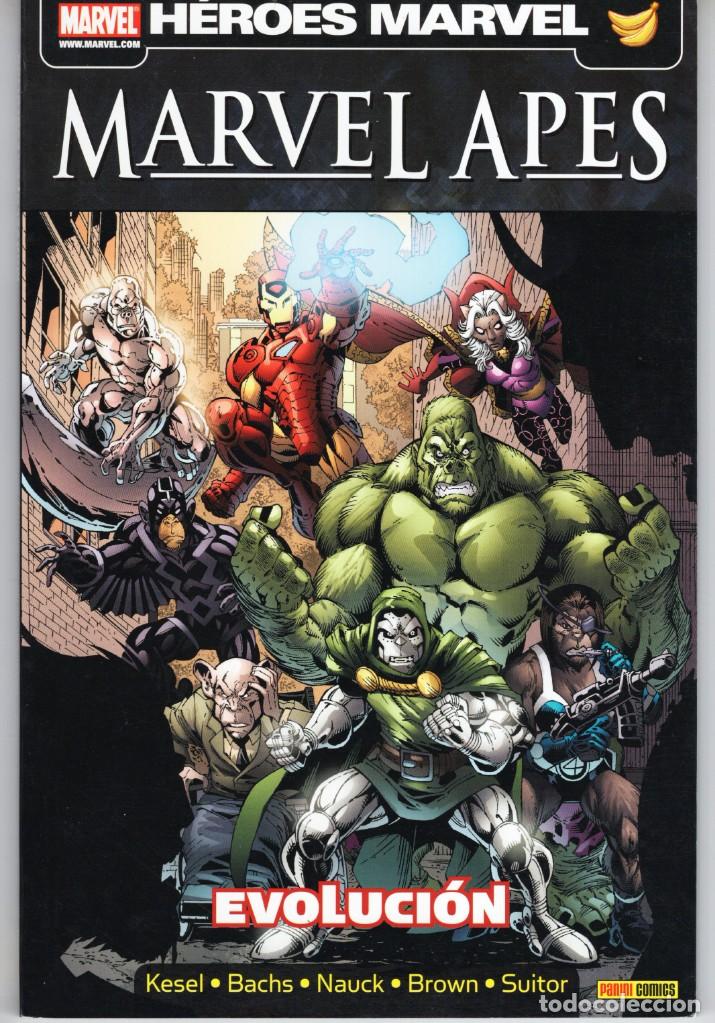 C&oacute;mics: HEROES MARVEL MARVEL APES EVOLUCION - PANINI - BUEN ESTADO - MTFA - Foto 1