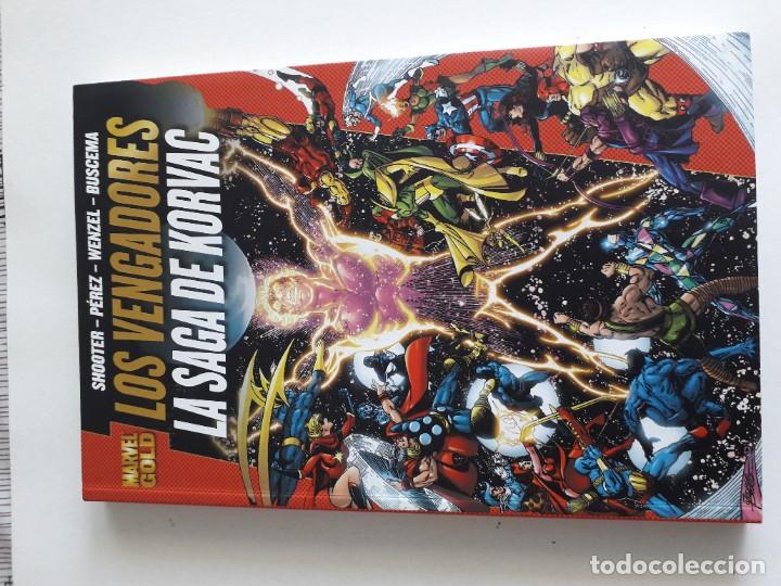 C&oacute;mics: MARVEL GOLD LOS VENGADORES LA SAGA DE KORVAC - Foto 1