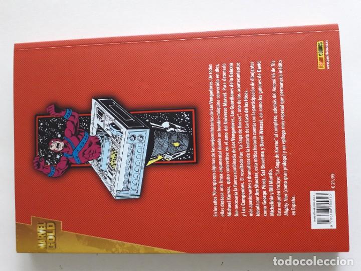 C&oacute;mics: MARVEL GOLD LOS VENGADORES LA SAGA DE KORVAC - Foto 3