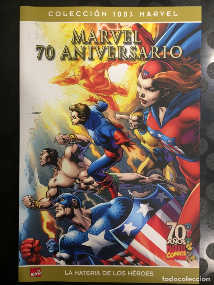 Comics: MARVEL 70 ANIVERSARIO : LA MATERIA DE LOS H&Eacute;ROES COLECCI&Oacute;N 100% MARVEL ( 2010 )