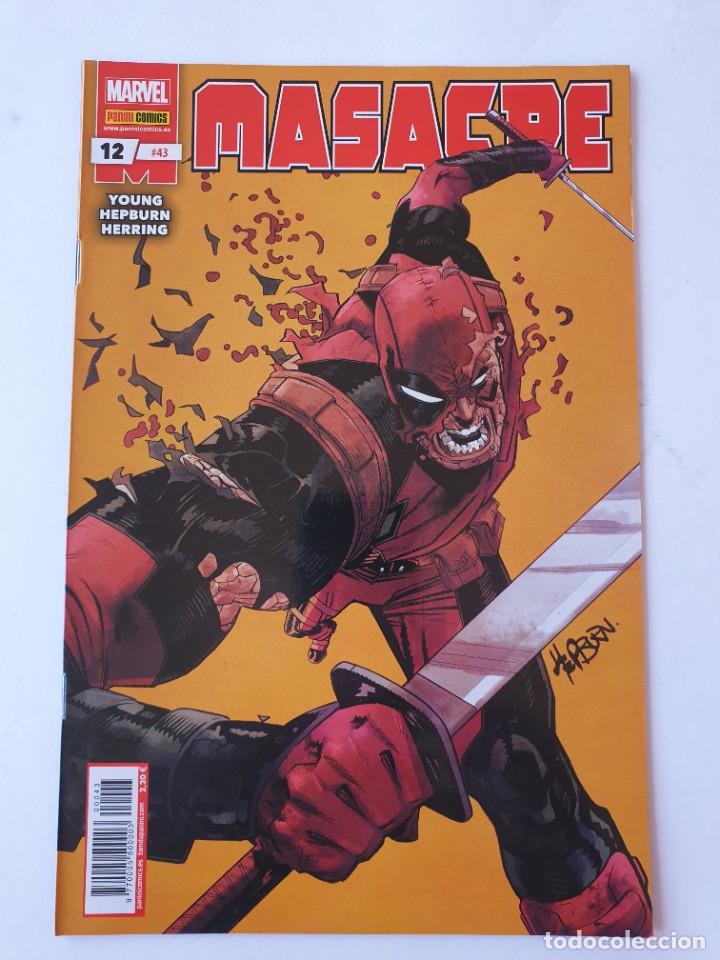 C&oacute;mics: Comic Masacre 12 #43 Marvel - Foto 1