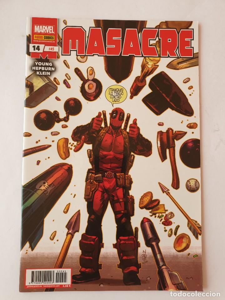 C&oacute;mics: Comic Masacre 14 #45 Marvel - Foto 1