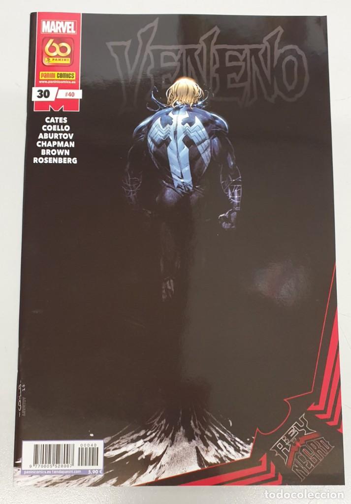 C&oacute;mics: VENENO VOL 2 N&ordm; 40 / 30 : REY DE NEGRO / MARVEL - PANINI - Foto 1