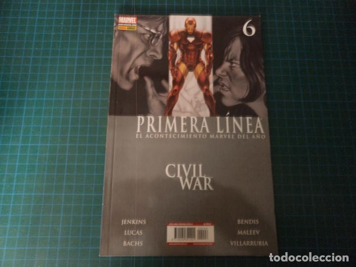 C&oacute;mics: Primera linea. Civil war. N&deg;3. Panini. MBE - Foto 1