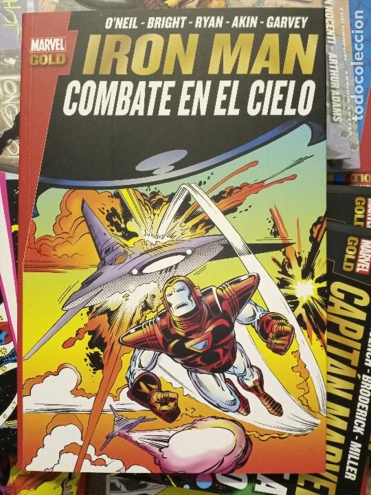 C&oacute;mics: Marvel Gold Iron Man Combate en el cielo cj00 - Foto 1