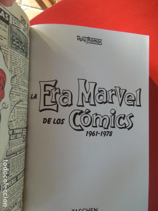 C&oacute;mics: LA ERA MARVEL DE LOS C&Oacute;MICS 1961-1978 - ROY THOMAS - TASCHEN - MARVEL 2020. - Foto 4