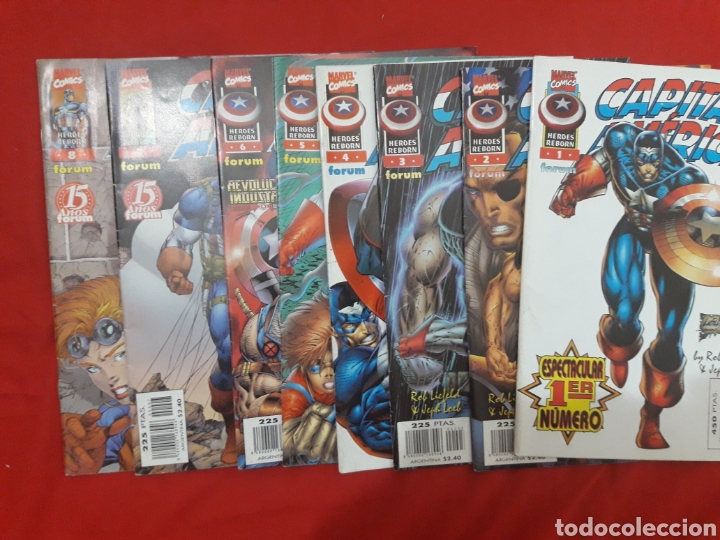 C&oacute;mics: CAPIT&Aacute;N AM&Eacute;RICA HEROES REBORN DEL 1 AL 8 - Foto 1