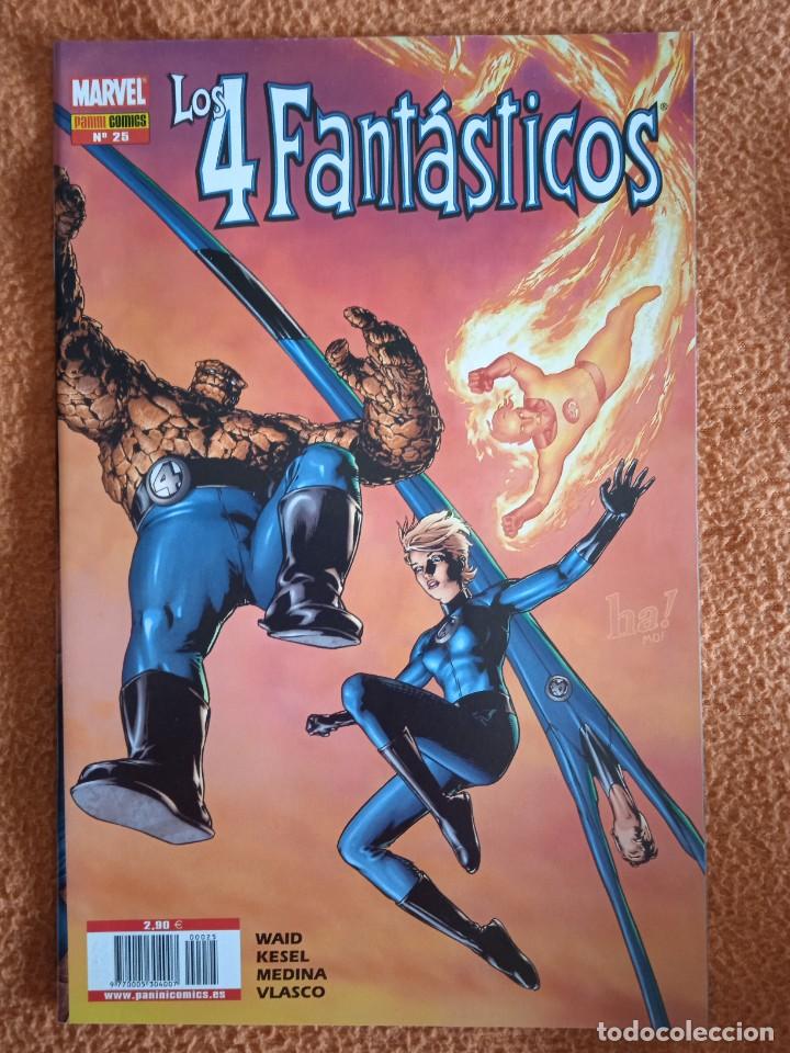 C&oacute;mics: 4 FANT&Aacute;STICOS 25 VOL 5 PANINI - Foto 1