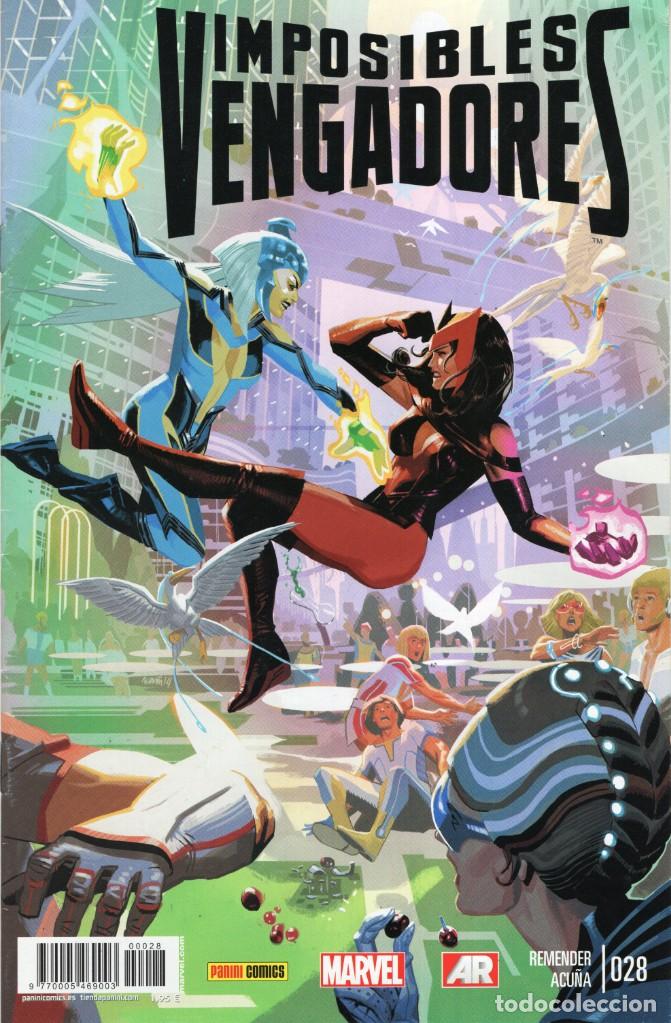 C&oacute;mics: IMPOSIBLES VENGADORES N&ordm; 28 - PANINI - IMPECABLE - Foto 1