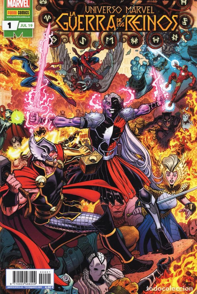 Fumetti: UNIVERSO MARVEL: LA GUERRA DE LOS REINOS N&ordm; 1 - PANINI - IMPECABLE