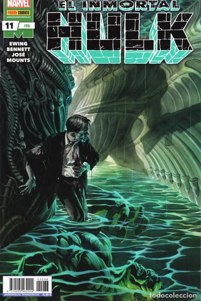C&oacute;mics: EL INCREIBLE HULK VOL. 2 N&ordm; 86 / 11 EL INMORTAL HULK - PANINI - IMPECABLE - Foto 1