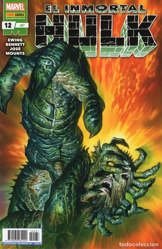 C&oacute;mics: EL INCREIBLE HULK VOL. 2 N&ordm; 87 / 12 EL INMORTAL HULK - PANINI - IMPECABLE - Foto 1
