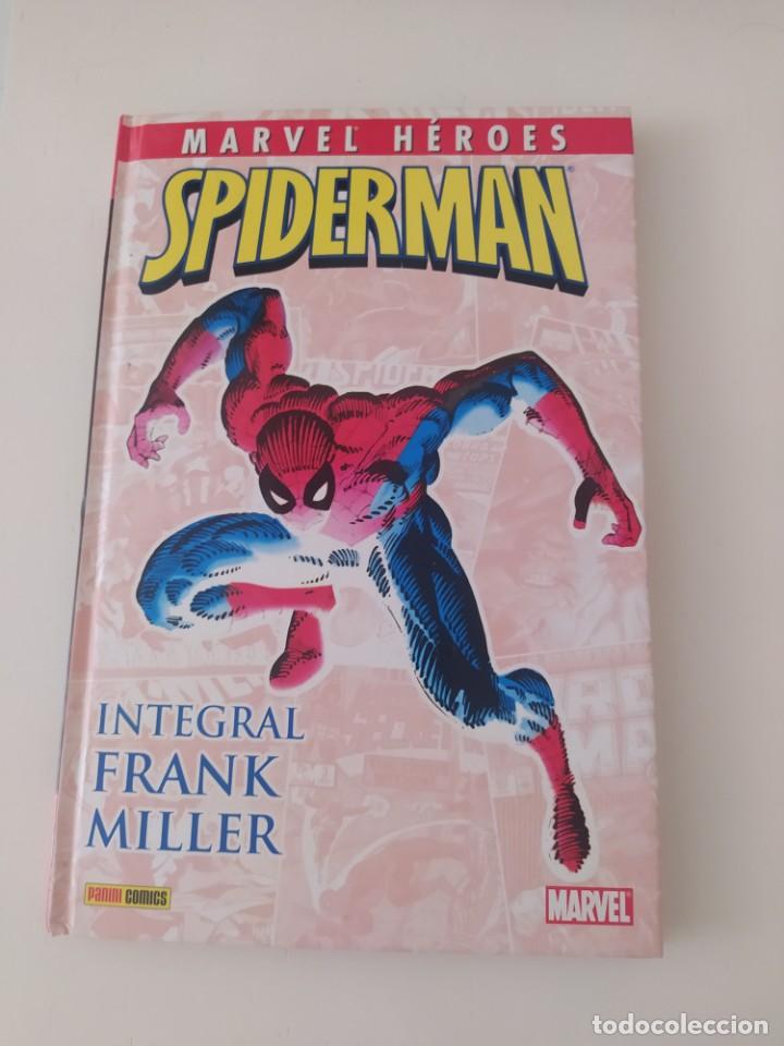 C&oacute;mics: marvel heroes 6:spiderman integral frank miller.panini,a&ntilde;o 2010. - Foto 1