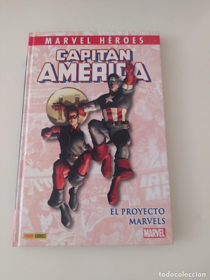 C&oacute;mics: marvel heroes 25:capitan america el proyecto marvel.panini comics,a&ntilde;o 2010. - Foto 1