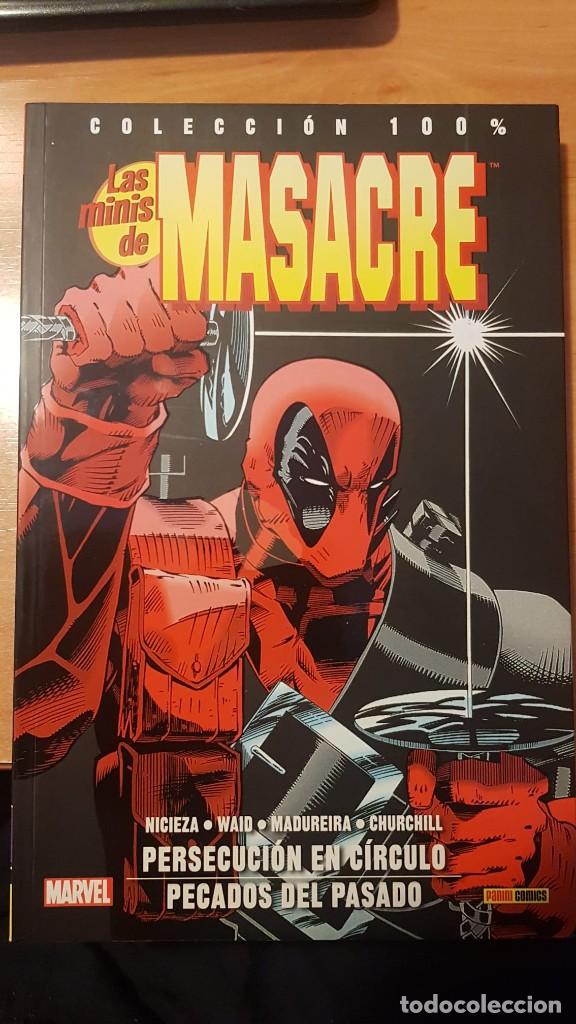 C&oacute;mics: 100% MARVEL - LAS MINIS DE MASACRE - TOMO N&ordm; 1 - PANINI - Foto 1