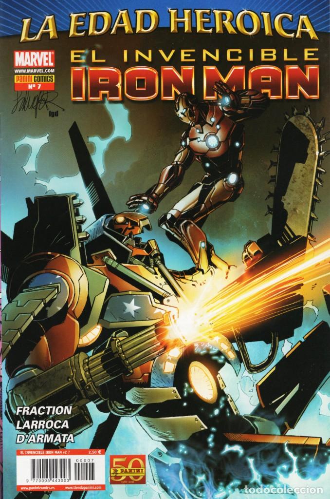 C&oacute;mics: EL INVENCIBLE IRON MAN VOL. 2 N&ordm; 7 - PANINI - IMPECABLE - Foto 1