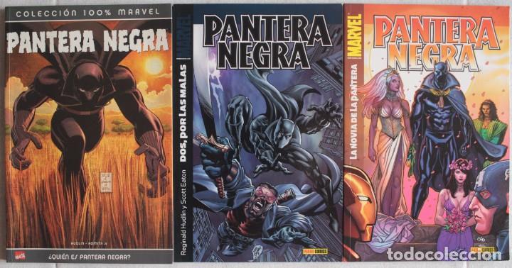 C&oacute;mics: Lote de 3 comics Pantera Negra / Panini - ref.008 - Foto 1