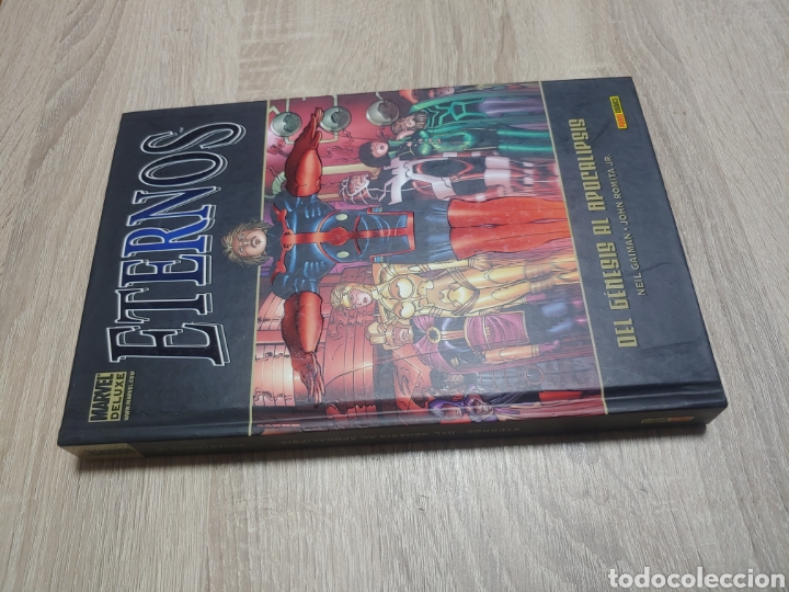 C&oacute;mics: ETERNOS DEL GENESIS AL APOCALIPSIS MARVEL DELUXE PERFECTO ESTADO - Foto 7
