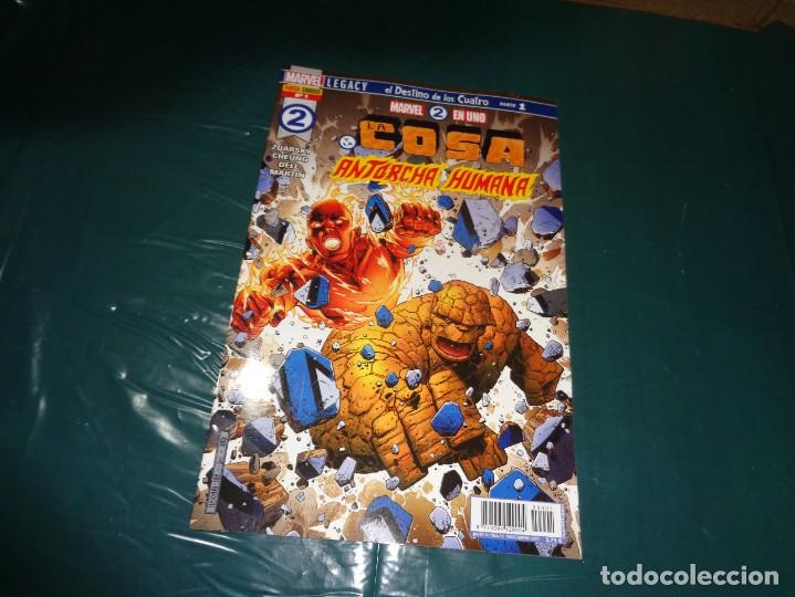 C&oacute;mics: MARVEL DOS EN UNO LA COSA Y LA ANTORCHA HUMANA N&ordm; 1 PANINI - Foto 1