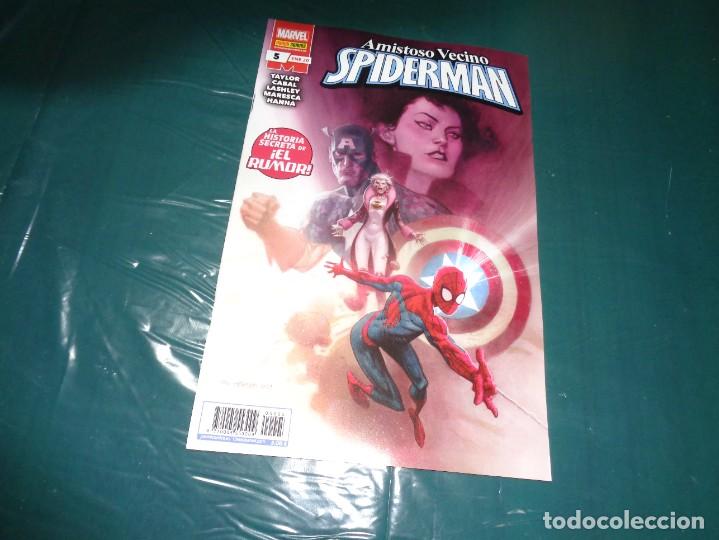 amistoso vecino spiderman nº 5 marvel panini - Compra venta en todocoleccion