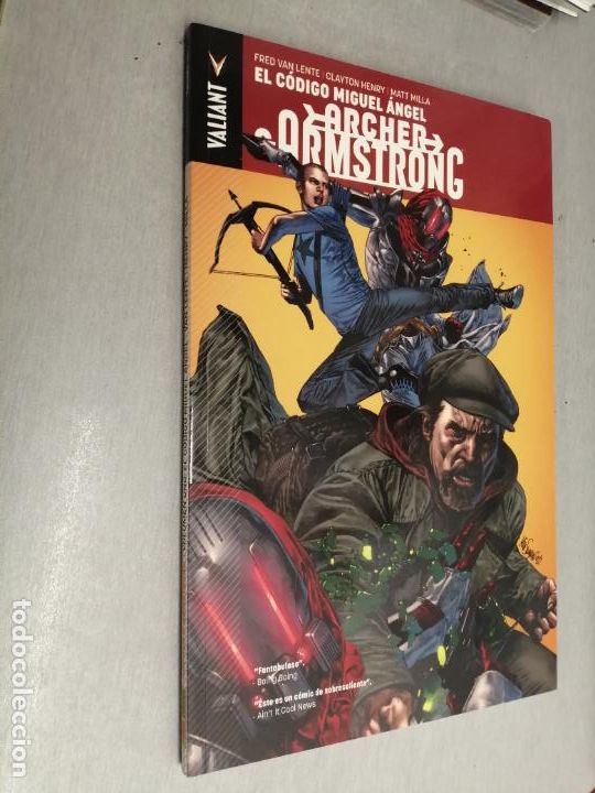 C&oacute;mics: ARCHER ARMSTRONG: EL C&Oacute;DIGO MIGUEL &Aacute;NGEL / VALIANT VOLUMEN 1 - PANINI COMICS - Foto 1