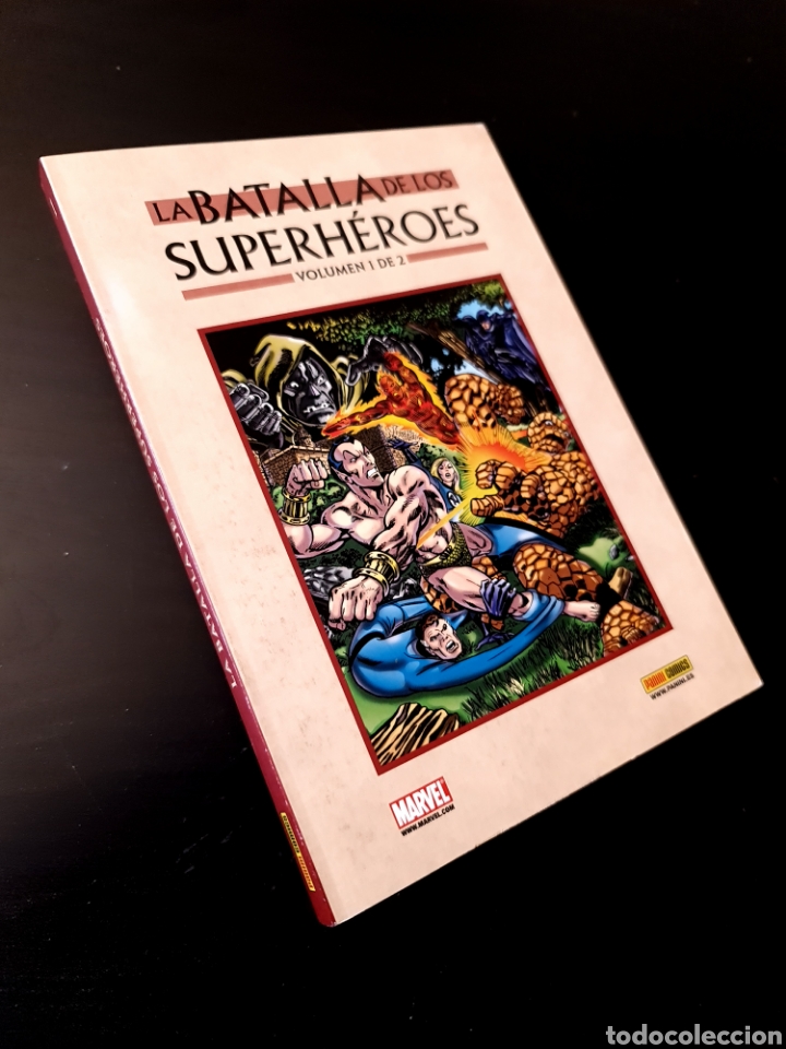 Comics: EXCELENTE ESTADO LA BATALLA DE LOS SUPERH&Eacute;ROES VOLUMEN 1 MARVEL COMICS PANINI