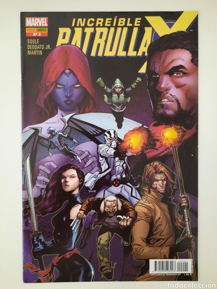 C&oacute;mics: LA INCRE&Iacute;BLE PATRULLA-X N&ordm; 2 - PANINI MARVEL GRAPA 2018 - Foto 1