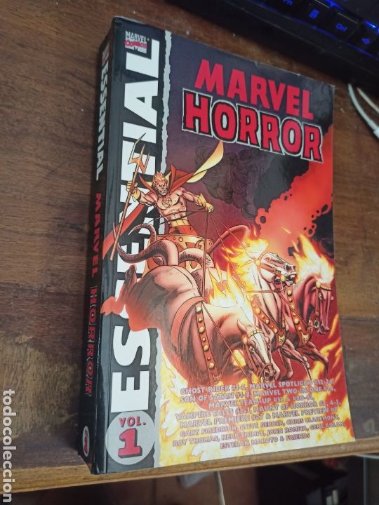 C&oacute;mics: ESSENTIAL MARVEL HORROR. VOL 1. Publicado por Marvel Comics, 2006. TEXTO EN INGL&Eacute;S - Foto 1